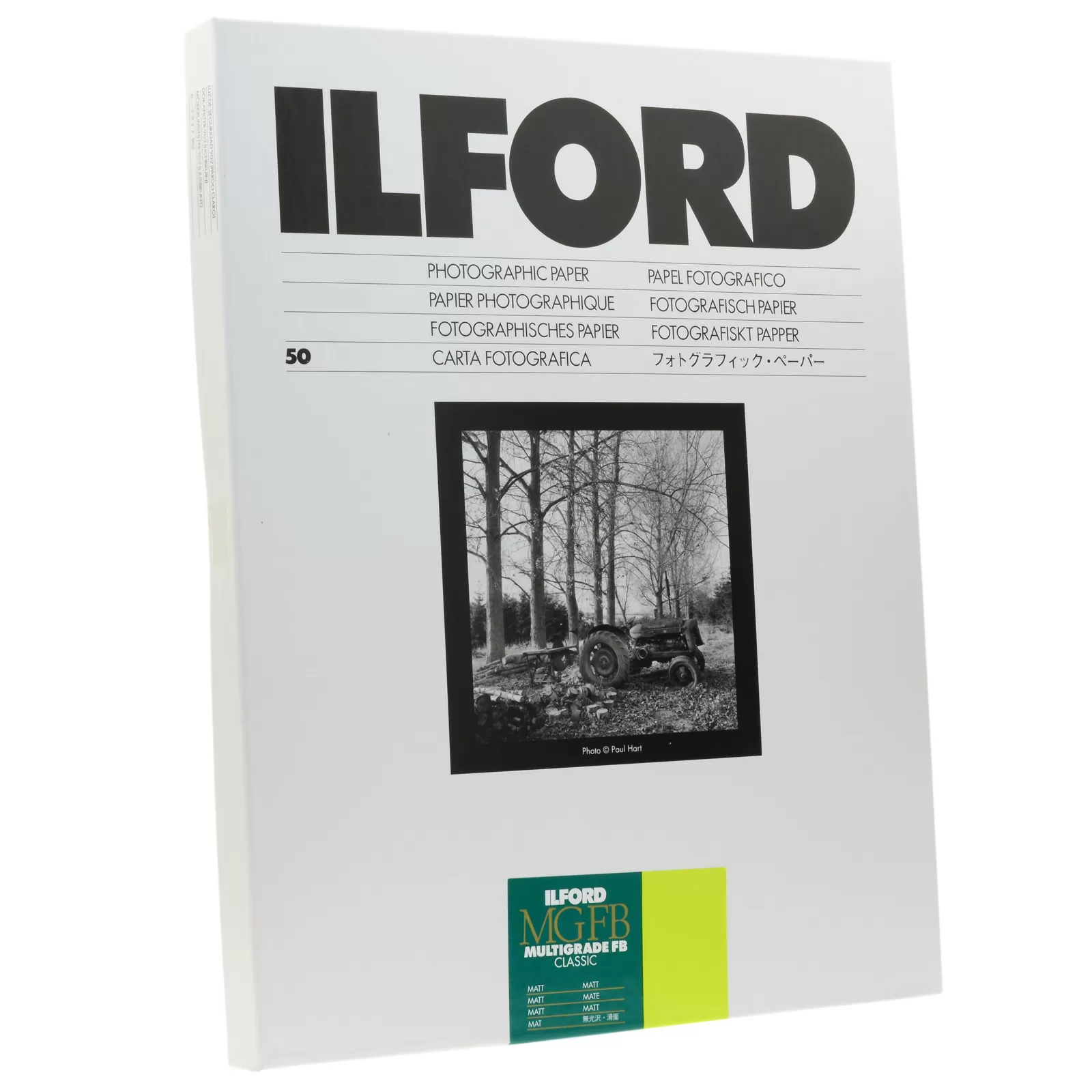 Фотобумага Ilford MGFB Classic 5K 30,5x40,6/50 листов матовая